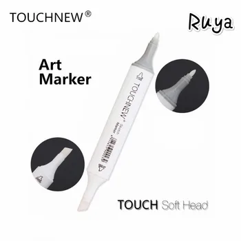 

TOUCHNEW copic Markers highlighters Colorless Blender Head Sketch brush pen Art Set For Animation Manga Design Painting Supplies