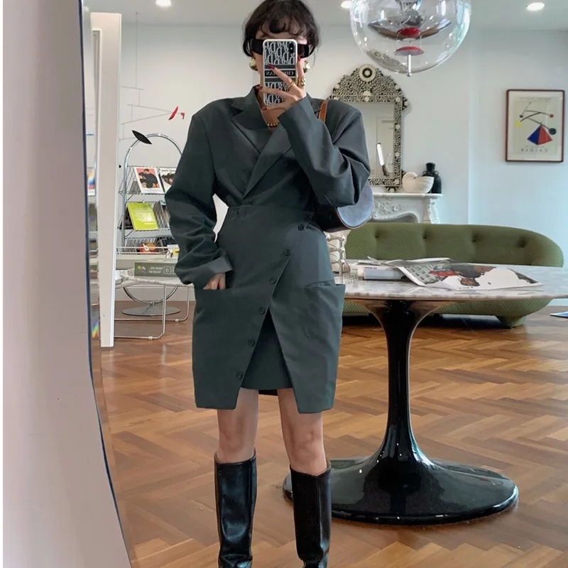 XITAO Striped Trench Women Fashion New Plus Size