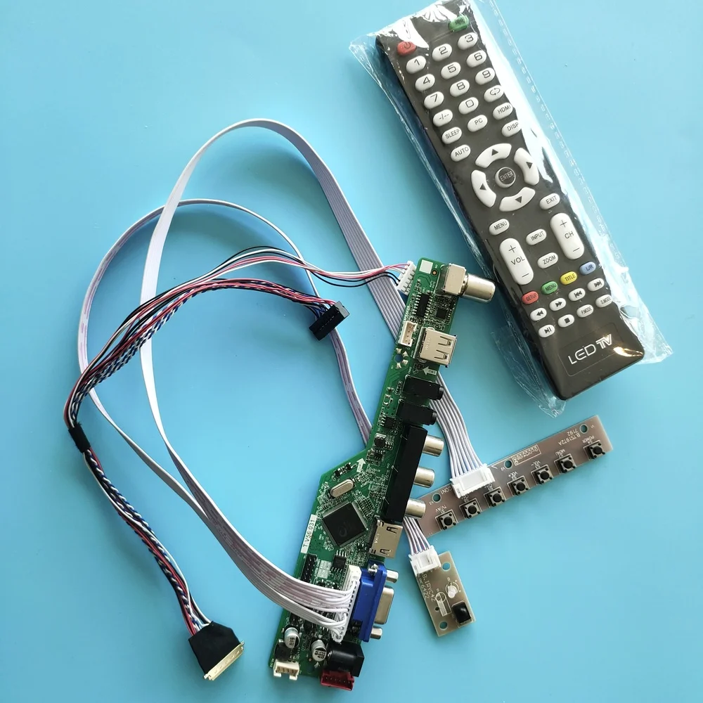 Комплект для B173RW01 V4 17 3 &quotэкрана панели 1600X900 VGA дистанционный ЖК светодиодный