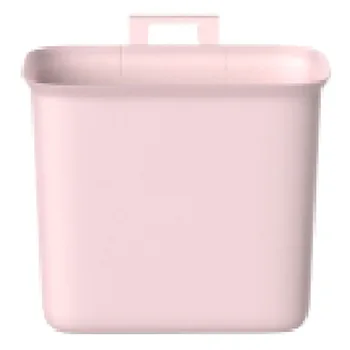 

Kitchen Cabinet Trash Can Cabinet Hanging Door Garbage Bin Garbage Container Plastic Desktop Countertop Trash Can Bins Pink