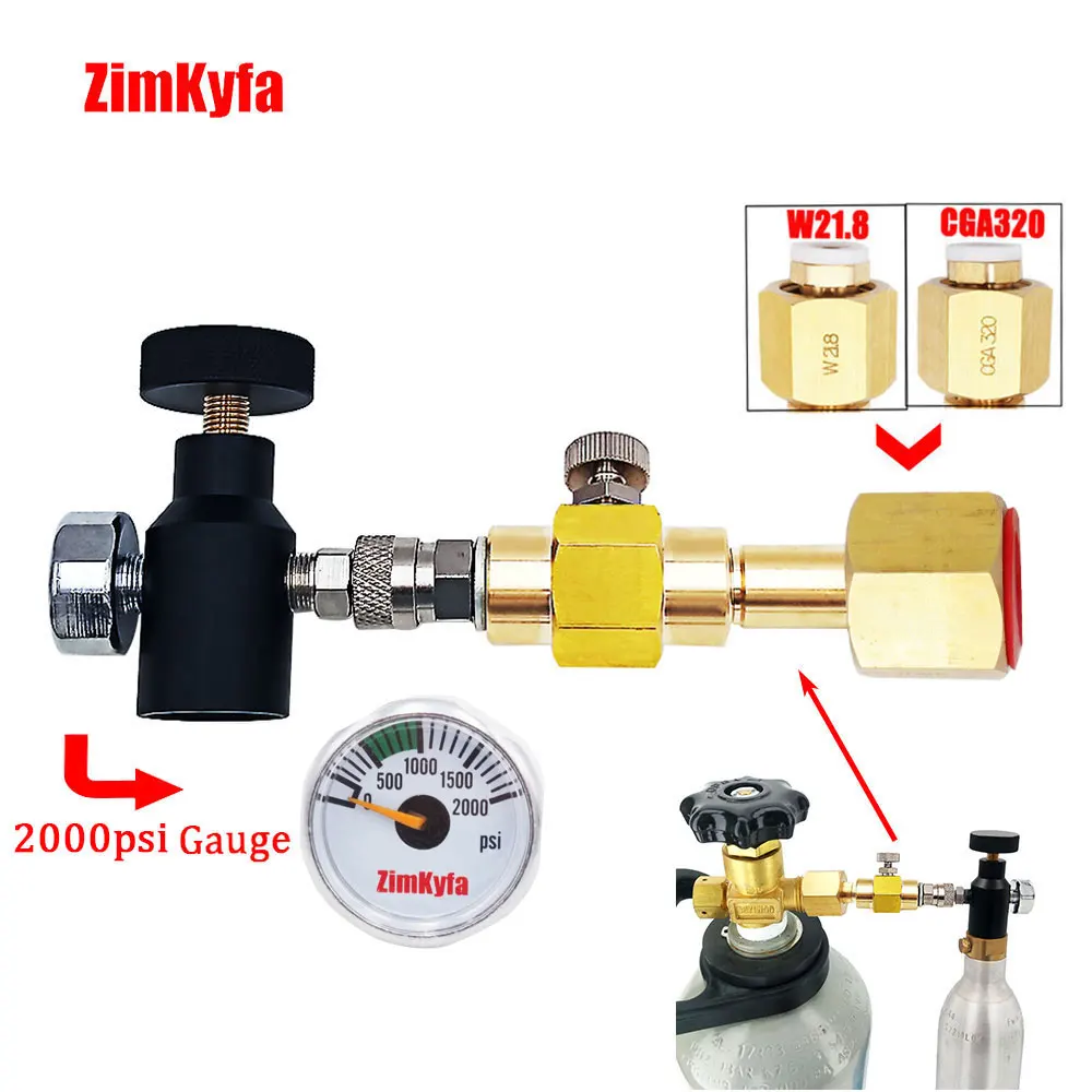Refill-Adapter Sodastream Cylinder-Tank Filling-Station Water-Maker Fizzy Sparking Carbonator
