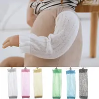 Baby Leg Warmers Lace Sock Newborn Girls Boy Knee High Long Leggings Kids Hollow Out Socks Summer Breathable Sock Anti-Mosquito 6