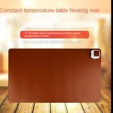 

Heating PU Leather Table Mat Office Electric Heating Table Treasure High Quality Winter Gift Portable Heater