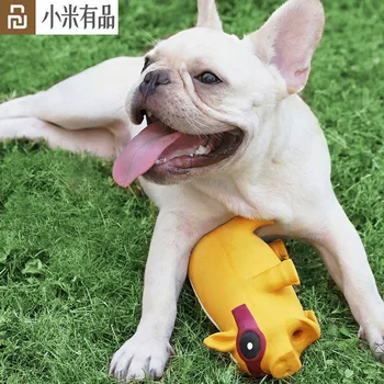 

Youpin Pet Sound Toy Fun Vocal Joyful Interaction Smooth Surface Easy To Clean for Dog Cat Molar Chew Toys Squeeze Squeaky Sound
