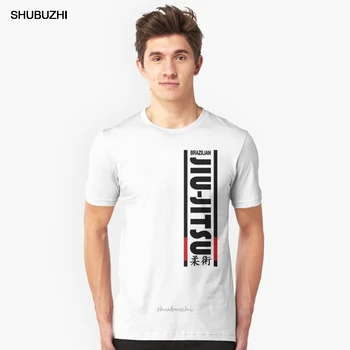 

summer cotton men tshirt Jiu Jitsu Slim Fit T-Shirt brand teeshirt for male bigger euro size