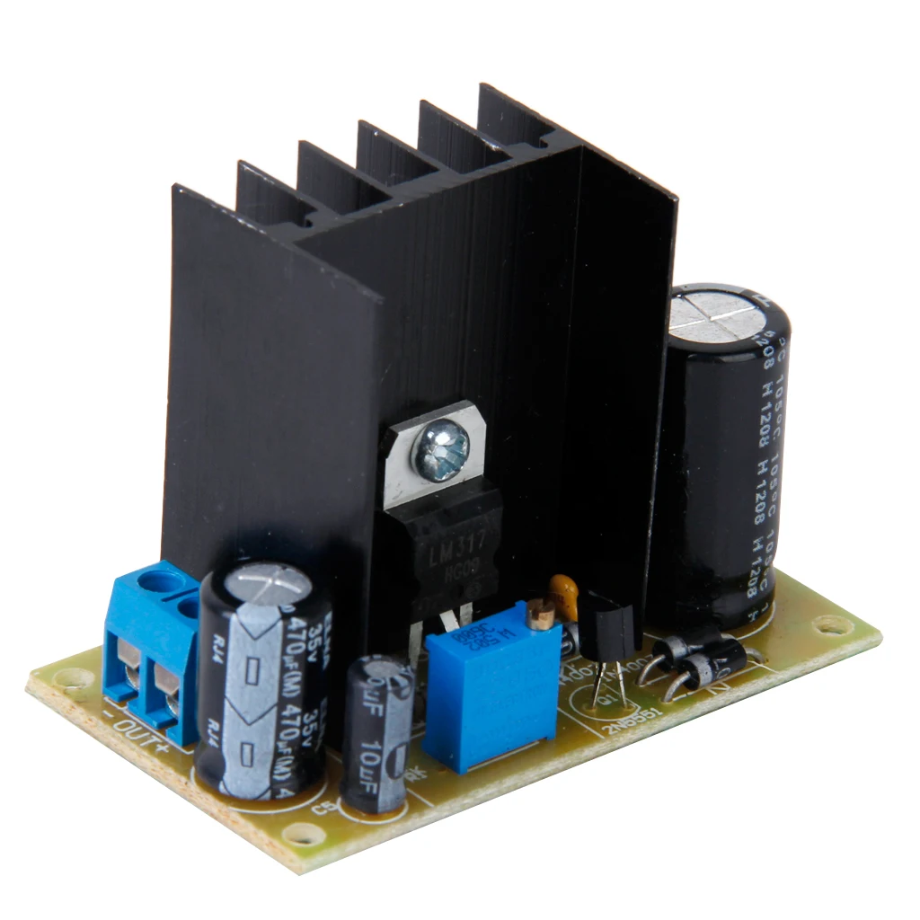 LM317 AC/DC вход выход DC преобразователь блок питания регулируемый линейный