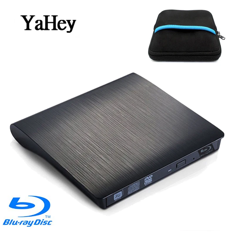 USB3.0 Blu Ray плеер Внешний оптический привод Bluray BD ROM DVD RW Писатель горелки для Macbook
