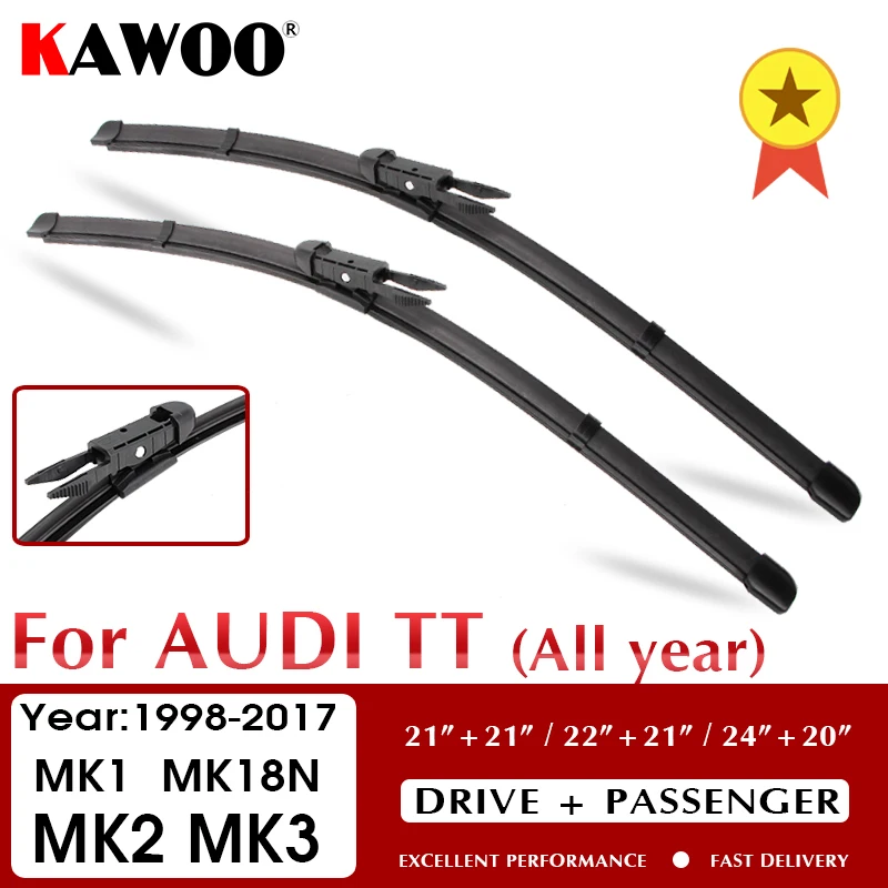 Щетки стеклоочистителя для Audi TT MK1 MK2 MK3 8N 1998 2020|Стеклоочистители| |
