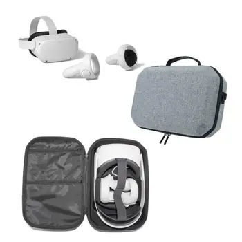 

Protable VR Accessories Anti-fall Case For Oculus Quest 2 VR Headset EVA Hard Carrying Storage Box Case Bag Travel Carrying 2020