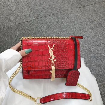 

Net Red Bag Shaking Tone 2020 New Summer Popular Western Style Texture Poplar Tassel Chain Shoulder Bag