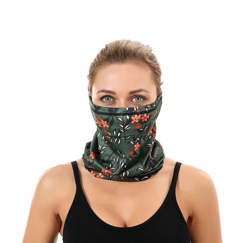 Camouflage Sport Scarf Outdoor Fishing Hiking Cycling Face Head Wrap Cover Neck Tube Scarfs Headbands For Men Women head scarves for men