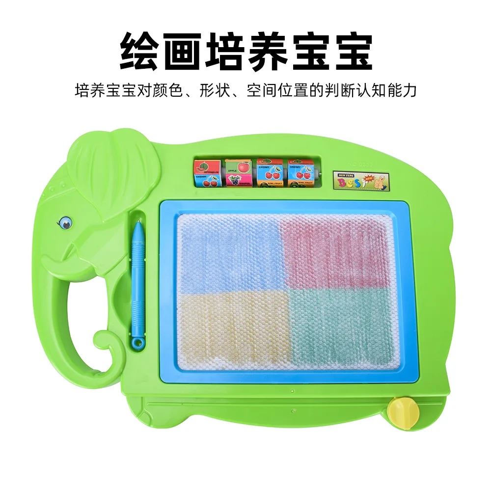 

Color Magnetic Drawing Board Children Medium Painted Graffiti Writing Board Children Early Childhood Educational Toy