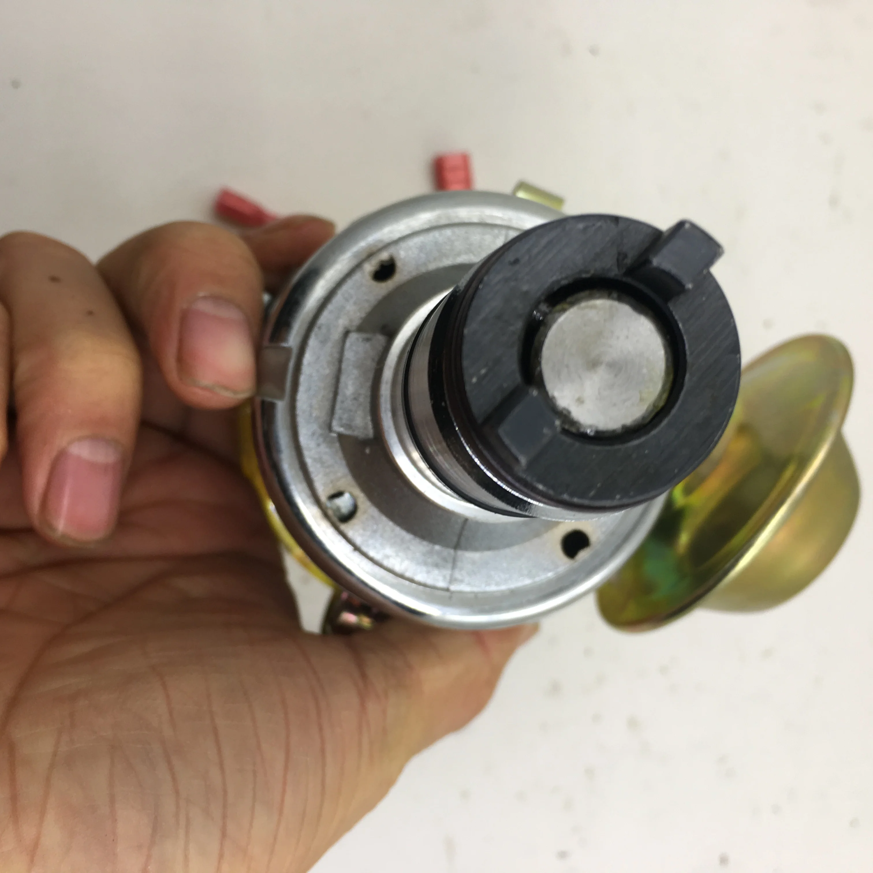 SherryBerg complete distributor Chrome yellow clean cap for VW 034 VACUUM adv. ELECTRONIC DISTRIBUTOR USES ALL BOSCH PARTS BUG