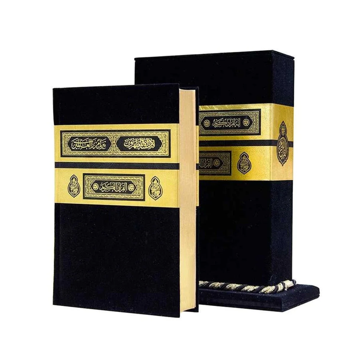 Quran Kaaba Boxed Velvet Quality Size 16*24 Turkey Offer Product Color Clear and Legible | Канцтовары для офиса и дома