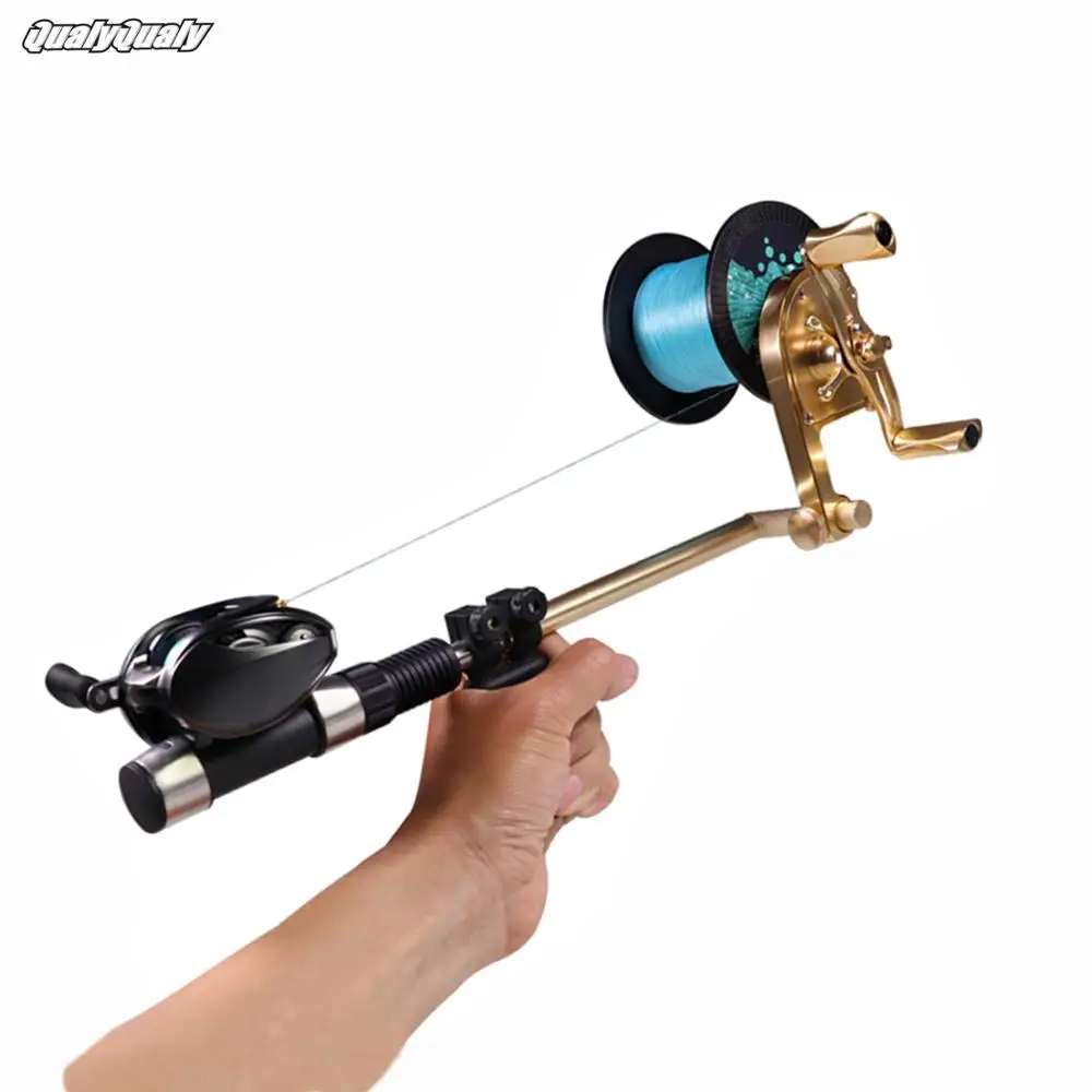 Portable Handheld Fishing Line Winder Reel Line Spooler Spooling System  Machine for line fishing