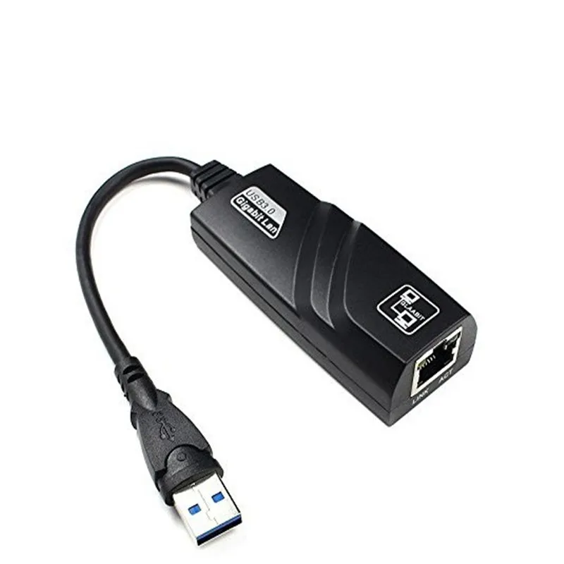 Barato Tarjeta de red Ethernet Gigabit USB 3,0, adaptador Lan RJ45, convertidor Ethernet de 10/100/1000 Mbps para ordenador portátil y PC 9YaLQge9KDp