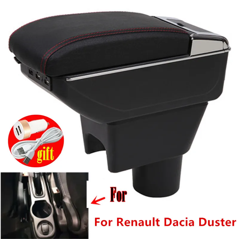 Подлокотник для Renault Dacia Duster I 2010 2020 центральной консоли коробка хранения