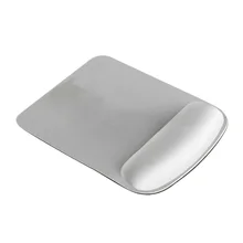 For Small wrist Mouse pad Gray thickened mouse pad hand rest pad desktop laptop mouse wrist rest pad with wrist pad