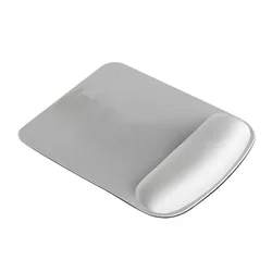 Para o pequeno pulso mouse almofada cinza engrossado mouse almofada resto da mão desktop portátil mouse almofada de pulso com almofada de pulso