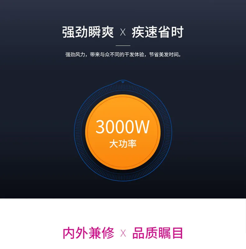 Surker Sk62 High-Power Anion Blow Dryer Household Hair Salon Multi-Regulation And Cold Hair Dryer