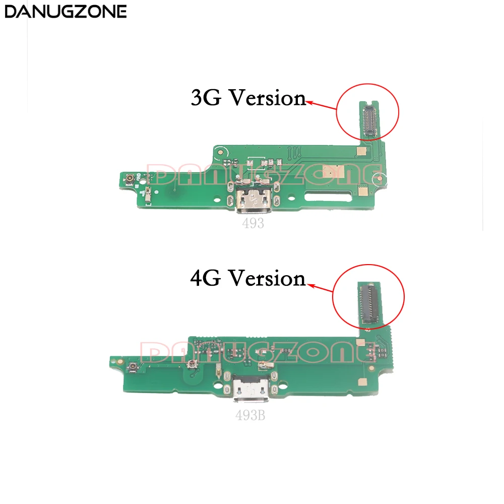 Usb порт для зарядки док-станция разъем плата для зарядки гибкий кабель для huawei Y3-2 3g 4G