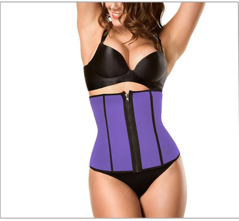 Waist Trainer Sexy Body Shaper S-3XL 6 Steel Bone Neoprene Underbust Corset Waist Cincher Slimming modeling strap Belt Shapewear