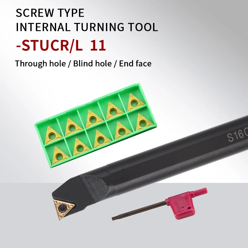 STUCR/L S10K-STUCR S12M-STUCR S20R-STUCR токарный станок с ЧПУ для лазерной резки бар отверстие для токарной обработки TCMT11 вставлять внутренние скучно державки Расточного оправкы