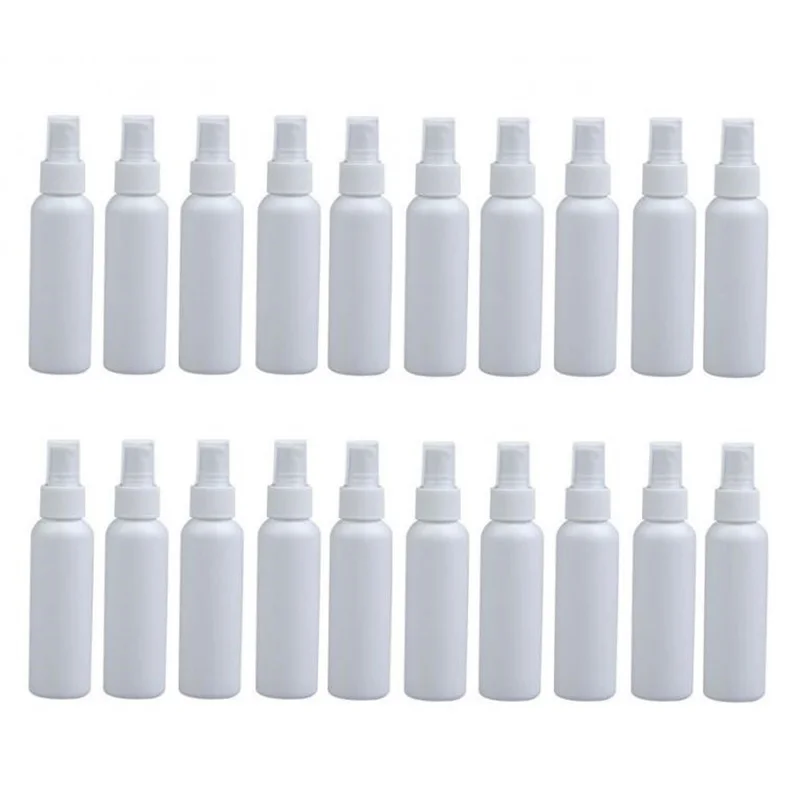 

20Pcs 100Ml Refillable Mini Perfume Spray Bottle Empty Cosmetic Containers Plastic Atomizer Portable Travel Perfume Bottle