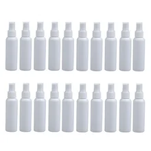 20Pcs 100Ml Refillable Mini Perfume Spray Bottle Empty Cosmetic Containers Plastic Atomizer Portable Travel Perfume Bottle