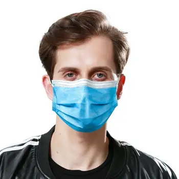 

5pcs/lot PLY Disposable Face Masks Anti Dust Personal Protect Mask Ear Loop