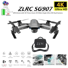 GPS Quadcopter ZLRC SG907 RC Drone with 5G WiFi FPV 4K Wide Angle HD Camera GPS Follow Me Quadrocopter Foldable Helicopter Toy цена GPS Quadcopter ZLRC SG907 RC Drone with 5G WiFi FPV 4K Wide Angle HD Camera GPS Follow Me Quadrocopter Foldable Helicopter Toy цены онлайн