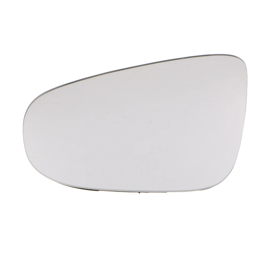 Replacement Side Mirror Glass Lens fits Passenger Left Hand LH for Volkswagen Jetta MK6  2009-2012, Silver