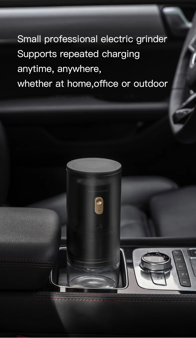 TIMEMORE Grinder Go Electric Coffee Grinder E&B Burr TYPEC