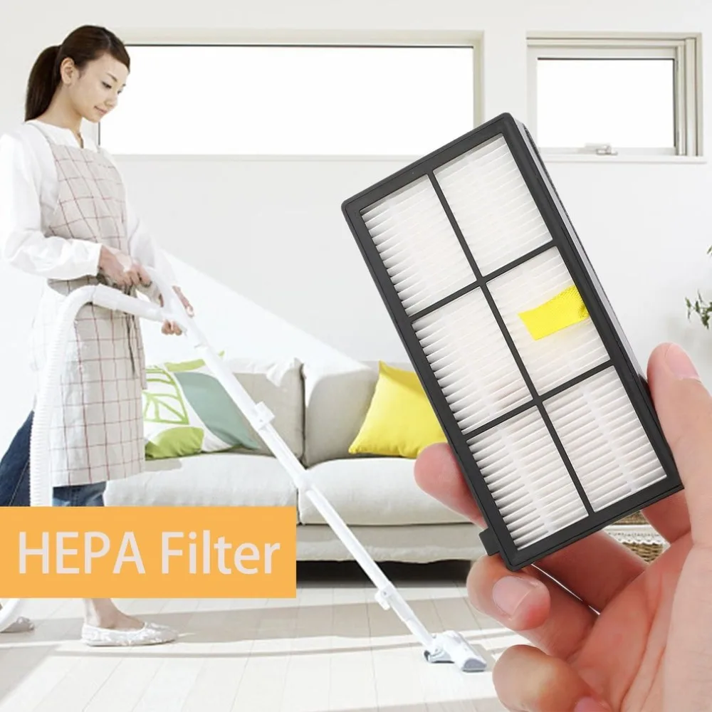 

Sweeping Robot Vacuum Cleaner Accessories Replace Parts HEPA Filter Kit Replacement For iRobot For Roomba 800 Series 870 880