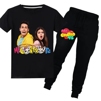 

2020 Spring Clothing Set Girls Clothes Tshirt Me Contro Te Kids Tops+Pants Kids Tracksuit Baby Girls Sets Sport Suit Clothing