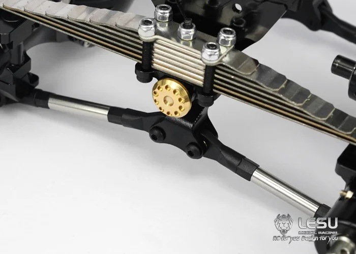 LESU X-8002-A металлическая задняя подвеска Набор для 1/14 Tmy RC грузовик оси DIY Модель TH02086