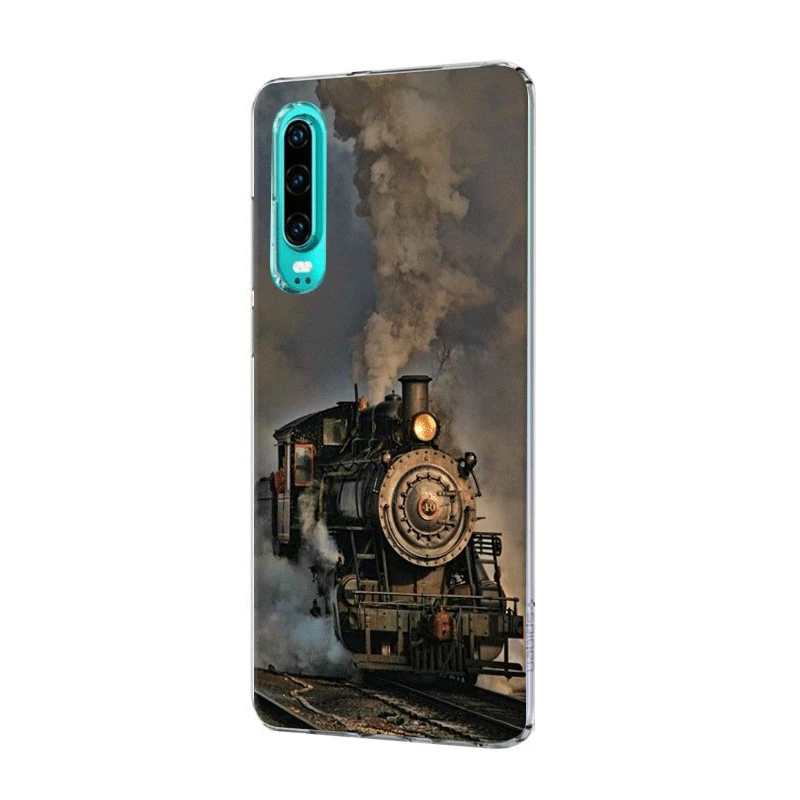 Мобильный чехол для телефона для huawei Honor вид 20 8 8X 8C 8 9 9X Pro Note 10 играть 6A 7A 7C 7X твердый переплет поезд - Цвет: H9