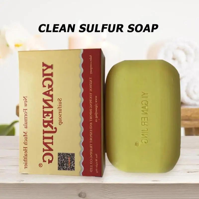Серное мыло Себорея многофункциональное свежее освежающее здоровое мыло для чистки лица антибактериальное анти гриб крем для ванны уход за кожей