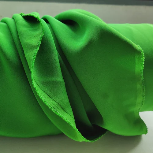 35momme очень толстый зеленый чистый шелк тяжелее креп ткань 135 см ширина, SCDC1094