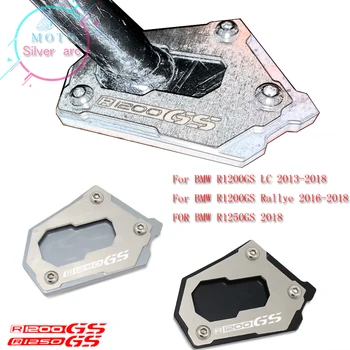 

CNC Motorcycle Side Kickstand Stand Extension Plate Enlarge For BMW R1250GS 2018 R1200GS LC 2013-2018 2017 2016 R1200GS Rallye