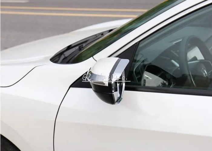 2 шт. хромированные боковые козырьки для автомобиля Honda Civic 10 2016 2017|rain guards|for hondachrome
