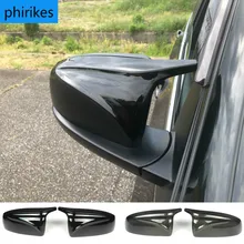 Suitable for BMW X5 E70 X6 E71 rearview mirror 08-13 horn type rearview mirror shell replaceable reversing mirror cover