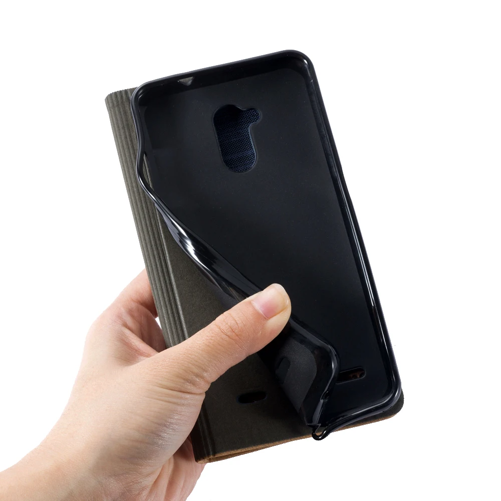 Чехол-Кошелек для zte Blade V7 Lite, откидной кожаный чехол, Роскошный деловой чехол с подставкой, чехол для телефона zte Blade V7 Lite, чехол
