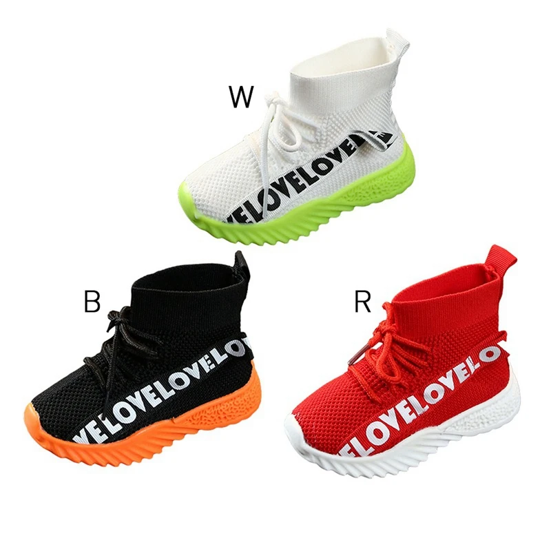 FREE SHIPPING Kids Walking Shoes Sneakers Print JKP4468