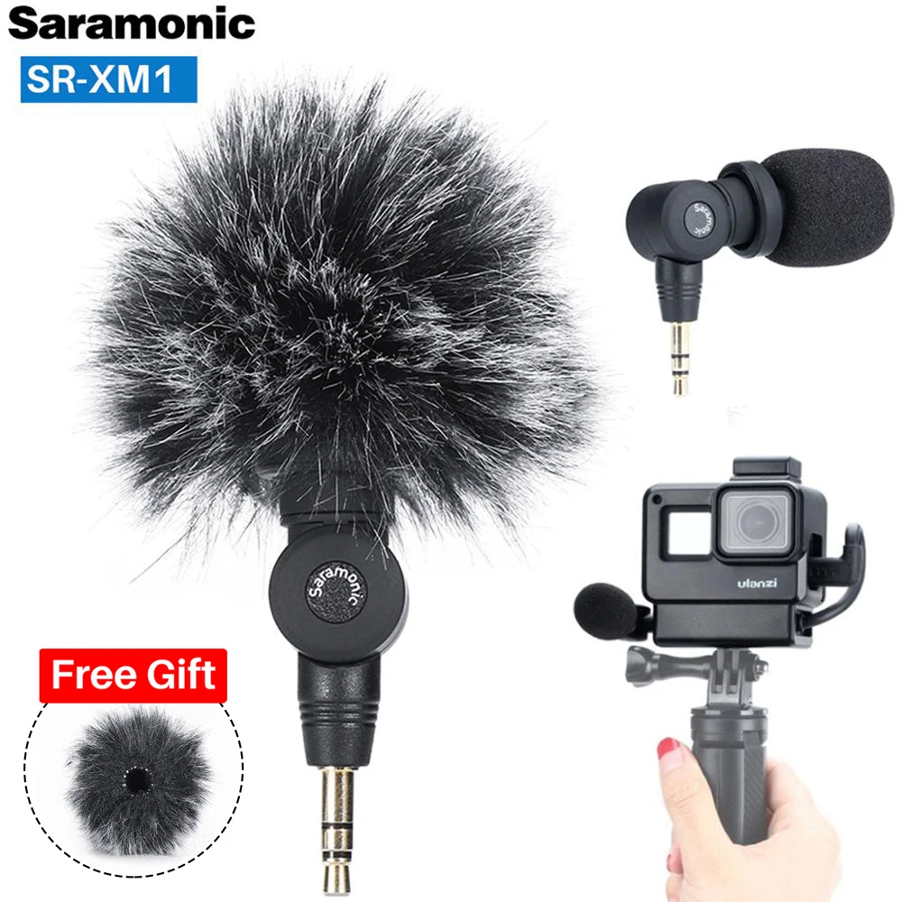 Boya BY-BM3011 On Camera Cardioid Condenser Microphone Audio Video Mic for Canon Nikon DSLR PC Smartphone Live Streaming Vlog