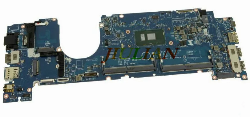 Системные платы для ноутбука Dell Latitude 7480 системная плата-2 6 ГГц i5 процессор-MWGPY 0MWGPY