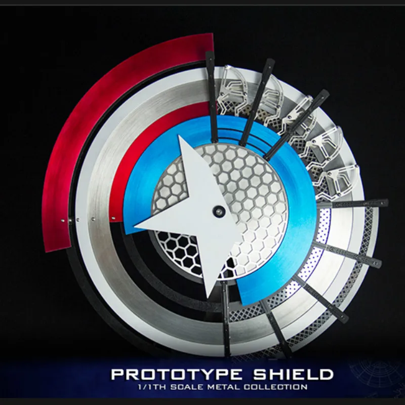 

MANDO Alloy 1:1 Cosplay Captain America Prototype Shield for Fans Collection and Holiday Gift