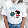 Nouveau t-shirt femme dessin animé mafalda paren el mundo que me quiero bajar impression Dames t-shirt d'été Harajuku 90s fille chemise hauts ► Photo 3/6
