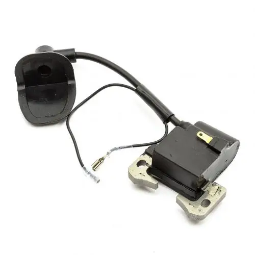 Катушка зажигания HT свинцовая 49cc карманная часть двигателя с воздушным охлаждением для мини-велосипеда грязи - Цвет: Черный