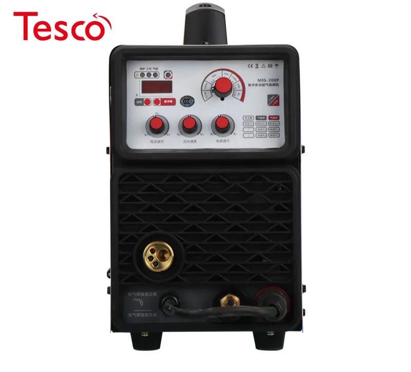 

ANDELI MIG-200PE Synergic Outdoors Aluminium MIG Welder Single Phase Portable Pulse Double System MIG Welding Machine